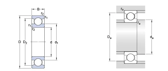 Подшипник 6316/C3VL0241 SKF