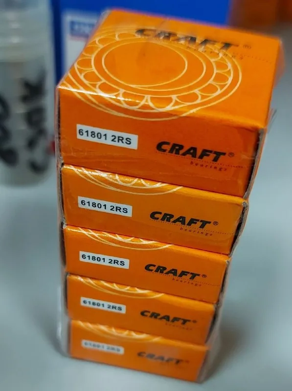Подшипник 61801 2RS CRAFT