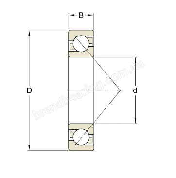 Подшипник 7305 BECBP SKF