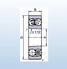 Подшипник 1209K (111209)