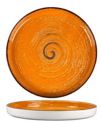 Тарелка с бортом Texture Yellow Circular 28 см, h 3,1 см, P.L. Proff Cuisine