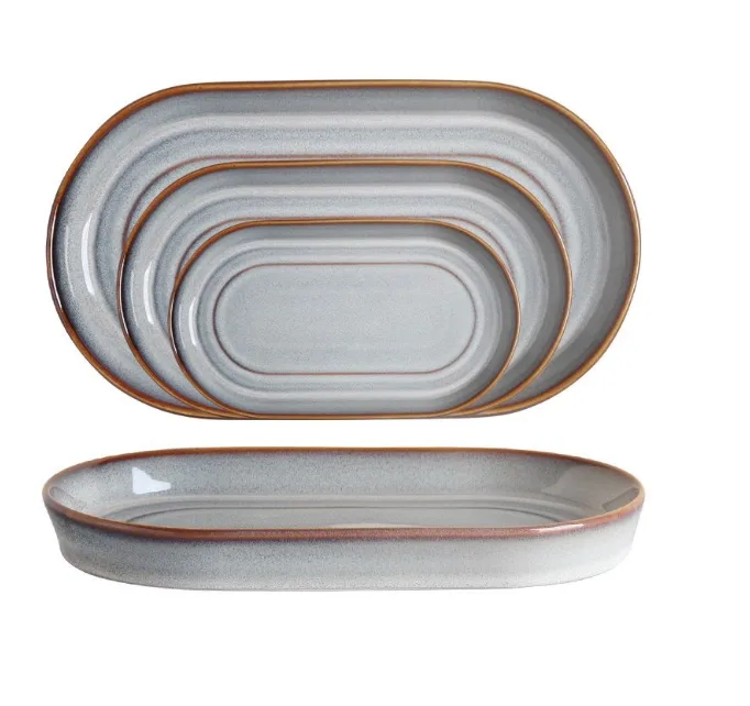 Блюдо овальное Evolution-Mont Blanc 24*13,5 см, P.L. Proff Cuisine