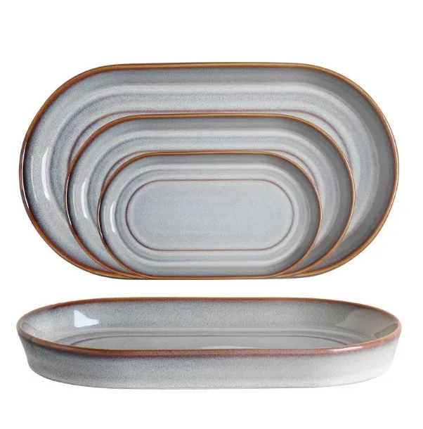 Блюдо овальное Evolution-Mont Blanc 31*16,5 см, P.L. Proff Cuisine