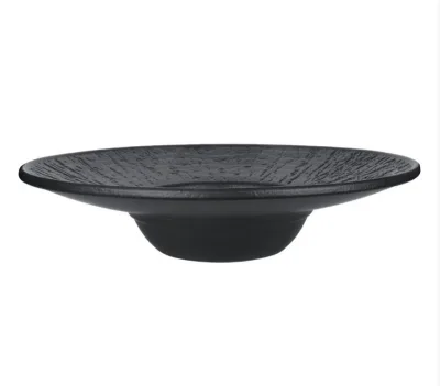 Тарелка для пасты,супа,салата d=27*5,5см,серия "Black Raw Wood" P.L. - ProffCuisine