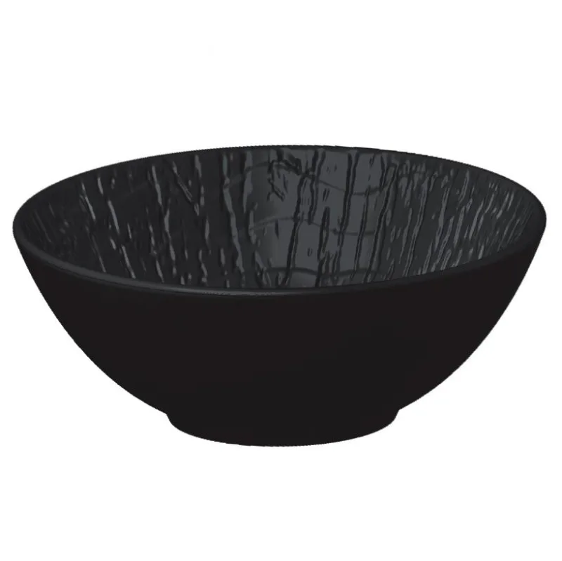 Блюдо для салата d=14,8*5.5см, 500 мл, серия "Black Raw Wood" P.L. - ProffCuisine