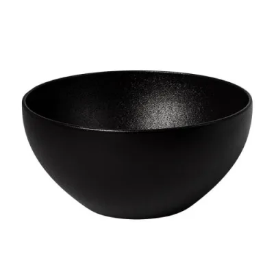 Салатник d=15 cм,фарфор "NOBLE" серия "Fine Plus-Black Sand"