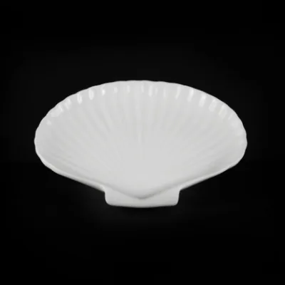 Блюдо раковина 10'' (250мм)[ivory LQ-Q674]