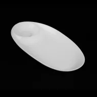Блюдо овальное для завтрака 13"x7" 340x180мм[ivory