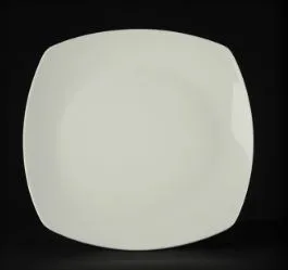 Тарелка квадратная 8'' (200мм)[ivory LQ-QD0128В]