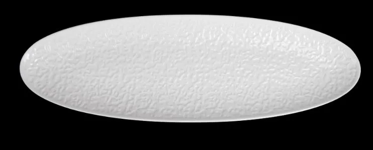 Блюдо овальное 14'' 356х114х21мм, белый "Corone Nori"