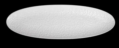 Блюдо овальное 14'' 356х114х21мм, белый "Corone Nori"