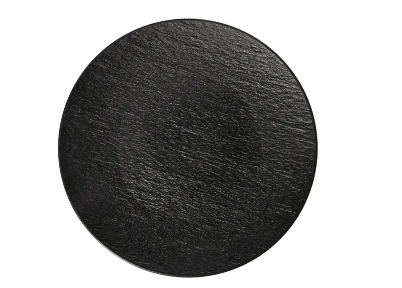 Тарелка мелкая 11'' 275мм, черный "Corone Grafica"