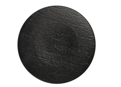 Тарелка мелкая 11'' 275мм, черный "Corone Grafica"