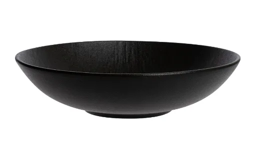 Салатник 9'' 230мм 1250мл, черный "Corone Grafica"