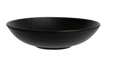 Салатник 9'' 230мм 1250мл, черный "Corone Grafica"