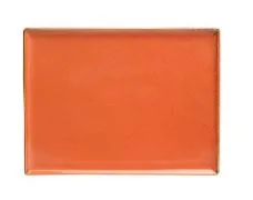 Блюдо прямоугольное 35X26 см оранжевый Seasons