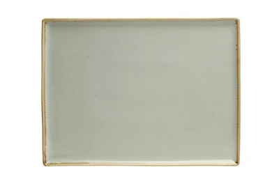 Блюдо прямоугольное 35X26 см серый Seasons
