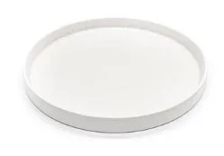 Тарелка плоская с вертикальным бортом, 25 см, stackable, Selas