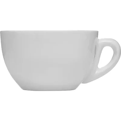 Чашка чайная «Кунстверк» фарфор; 210мл; D=9.5,H=5.3,L=11.5см; белый