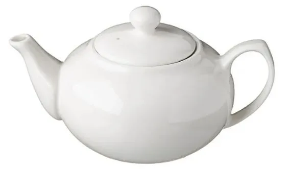 Чайник «Кунстверк» фарфор; 500мл; D=7.5,H=6.5,L=17.5см; белый