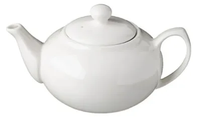 Чайник «Кунстверк» фарфор; 500мл; D=7.5,H=6.5,L=17.5см; белый