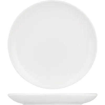 Тарелка мелкая без борта «Кунстверк»; фарфор; D=230, H=17мм; белый