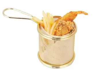 Корзинка для подачи "Gold" 8,5*9* см, металл, P.L. Proff Cuisine