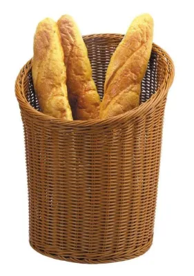 Подставка для выкладки багета плетеная 32*28*42 см бежевая, ротанг, P.L. Proff Cuisine