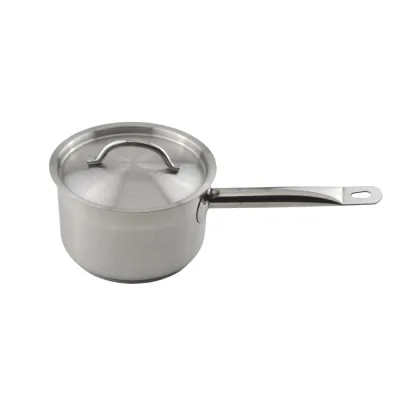 Сотейник 2,0 л. нерж. d=16 см. h=10 см. с крышк. тройное дно (индук) MGsteel (С23S178KL)/1/ ТП
