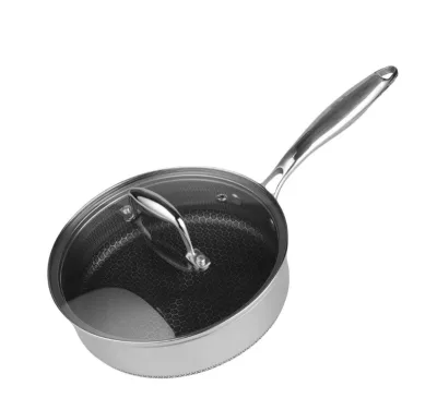 Сотейник с крышкой,трех-слойная сталь, 2,5 л, 22/19,5*7 см,серия "New Kitchen", P.L.