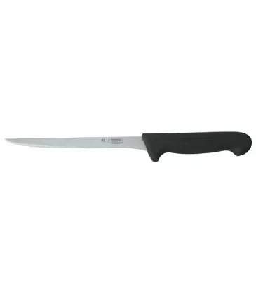 Нож PRO-Line филейный 20 см, черная пластиковая ручка, P.L. Proff Cuisine