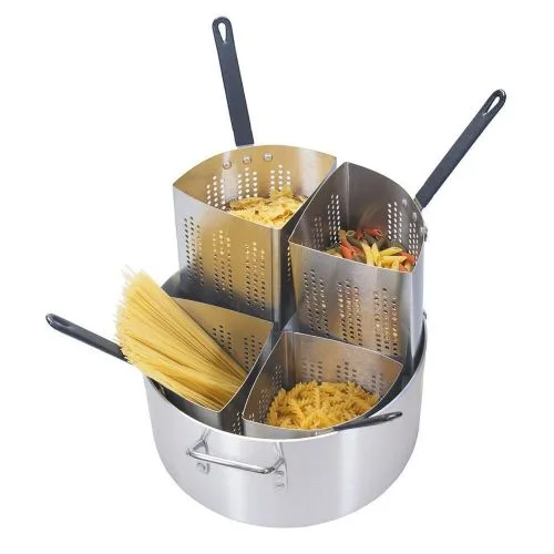 Кастрюля для приготовления пасты с 4 стрейнерами, 36*18 см, P.L. Proff Cuisine (сталь 18/8, 18 л.)