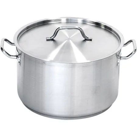 Кастрюля 14 л. нерж. d=30 см. h=20 см. тройное дно с крышк. (индукция) MGsteel (С22S170S) /1/ТП