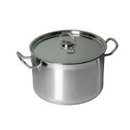 Кастрюля 9л нерж.тройное дно d=280 h=175, Индукция, Luxstahl