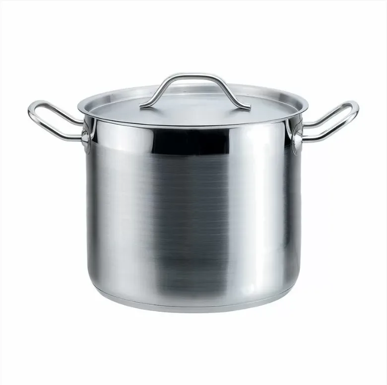 Кастрюля EcoLine с крышкой 11 л, d 26 см, h 21 см, сталь 18/0, P.L. Proff Cuisine