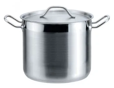 Кастрюля EcoLine с крышкой 13,5 л, d 28 см, h 22 см, сталь 18/0, P.L. Proff Cuisine