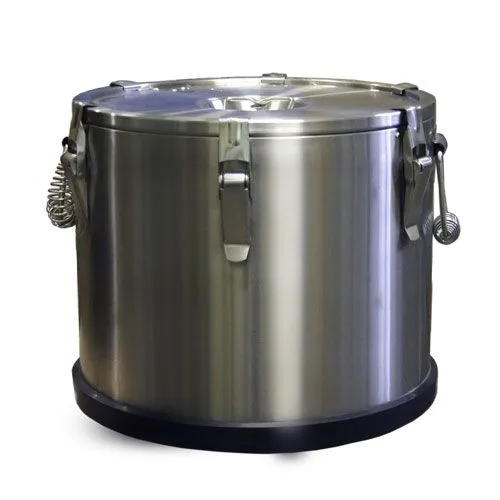 Термос 25 л. d=35 см. h=42 см. нерж. кругл. профессионал MGsteel (105719) (980) /1/ ТП