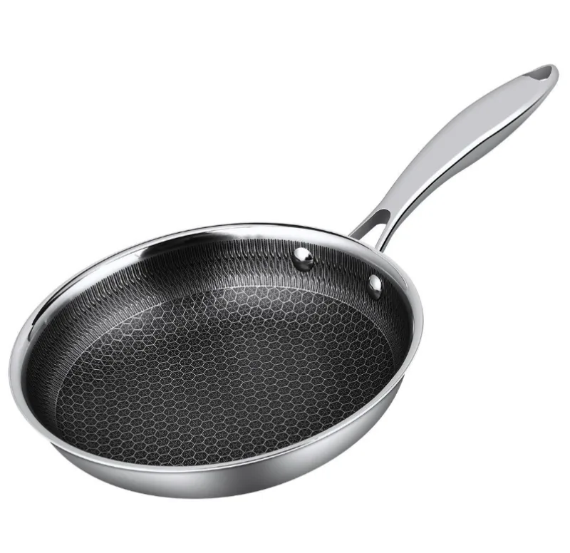 Сковорода d=30 см, h=4.5cм, "Honeycombs", нерж. 3-х слойная, Индукция, P.L. - ProffCuisine