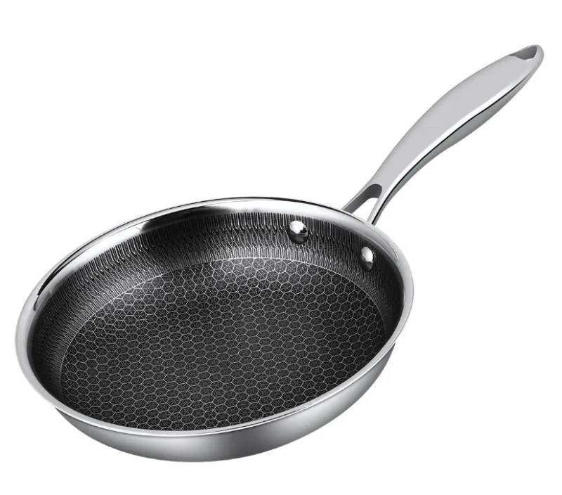 Сковорода d=26 см, h=4.5cм, "Honeycombs", нерж. 3-х слойная. Индукция, P.L. - ProffCuisine