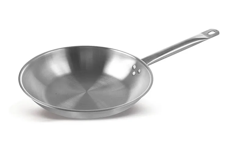 Сковорода d=20 см. h=5 см. 1,2 л. нерж. (индукция) MGsteel (C24131) /1/