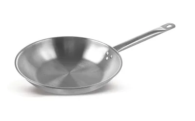 Сковорода d=20 см. h=5 см. 1,2 л. нерж. (индукция) MGsteel (C24131) /1/