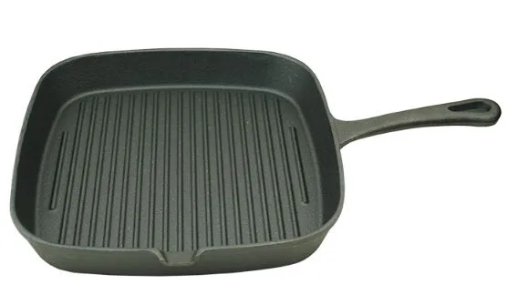 Сковорода чугунная,для гриля d=24*24 cм, P.L.-ProffCuisine
