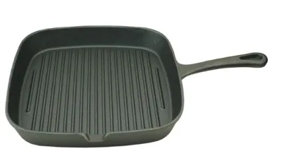 Сковорода чугунная,для гриля d=24*24 cм, P.L.-ProffCuisine