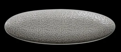 Блюдо овальное 14'' 356х114х21мм, серый "Corone Nori"