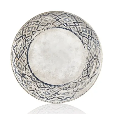 Тарелка классическая d=23 cм,фарфор,серия "Rug", By Bone