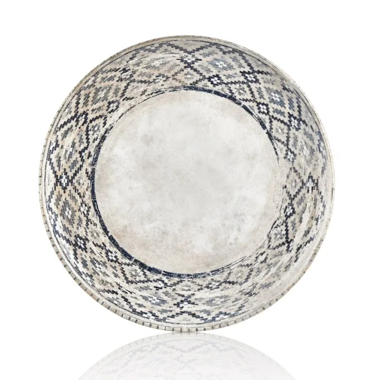Тарелка классическая d=25 cм,фарфор,серия "Rug", By Bone