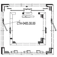 Ножницы фрамужные СТН-0485.08.00