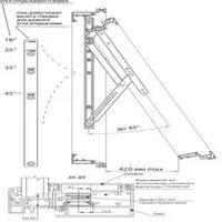 Фрикционная петля СТН-1725 (комплект)