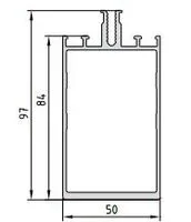 Стойка/ригель МП-5002