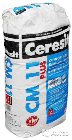CERESIT CМ 11 клей д/плитки д/нар/внутр/работ 25кг